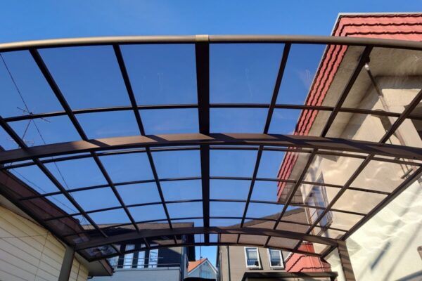 御殿場市カーポート屋根の張り替え工事