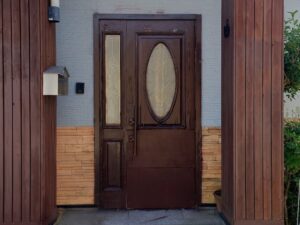 【御殿場市玄関ドア工事】カバー工法でたった1日で生まれ変わる