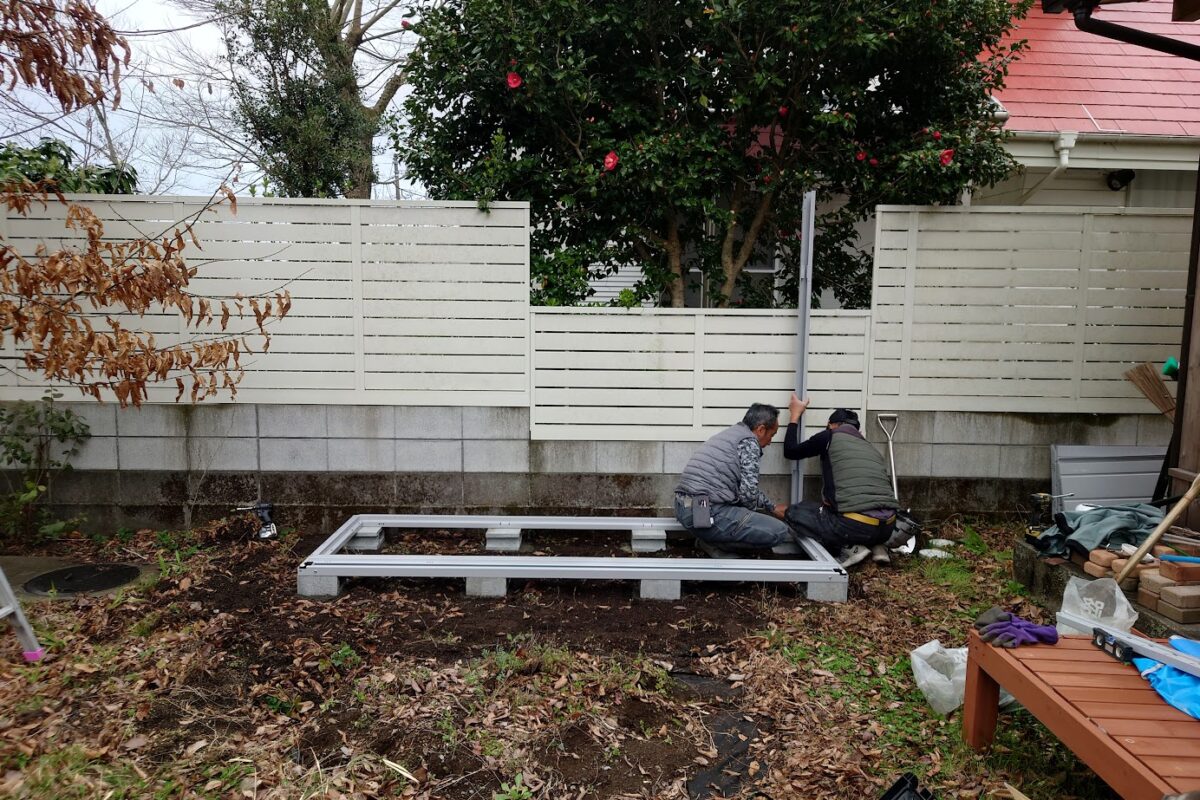 御殿場市物置設置工事