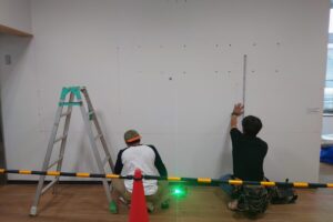 御殿場市役所東館エントランス木質化工事